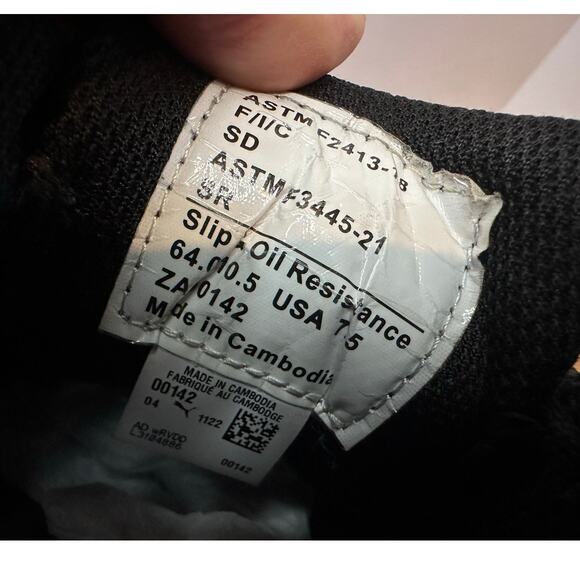 Puma Iconic Low SD Work Shoes Size 7.5 Men/9 Women Composite Toe Slip Resistant - Picture 9 of 10